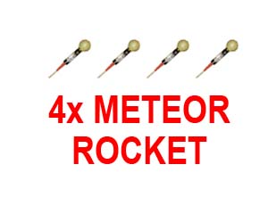 4x Meteor Rocket by Celtic